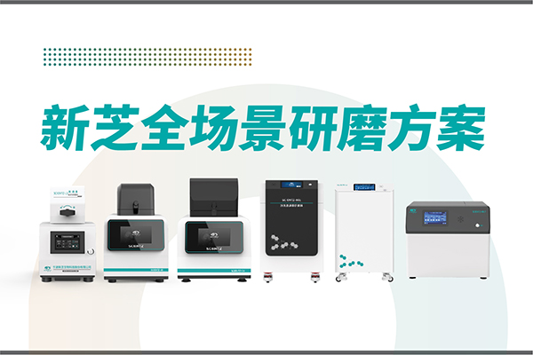 研磨效率低？樣本活性難保？新芝生物全場景研磨方案，科研無憂！